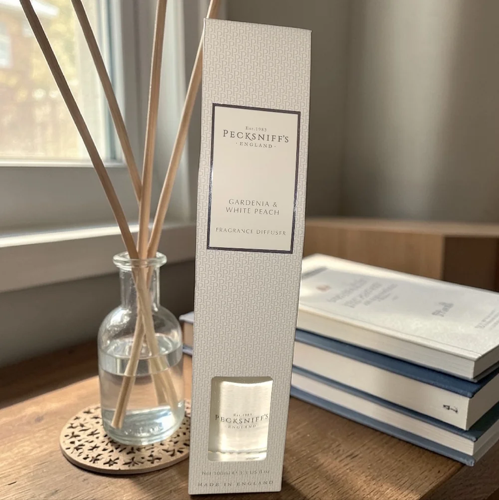 Pecksniff's Gardenia & White Peach Fragrance Diffuser